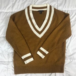 Forever21 Varsity Stripe Sweater